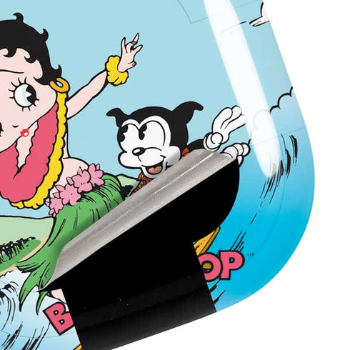 Betty Boop Surfing Galaxy Buds Pro Skin